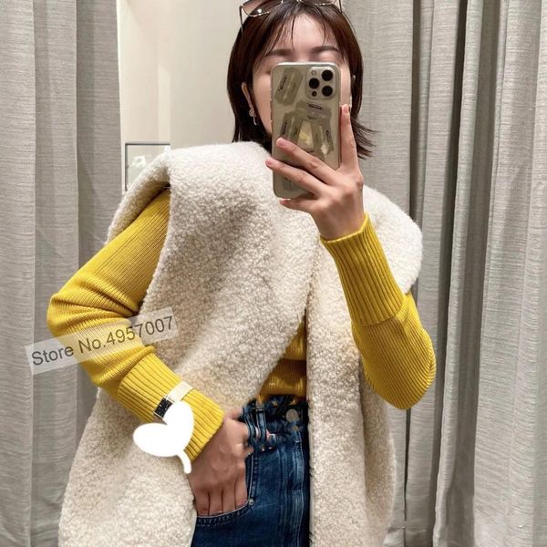 vests ladies wool blend sleeveless vest jacket women simple style round neckline vest coat, Black;white
vests ladies wool blend sleeveless vest jacket women simple style round neckline vest coat, Black;white