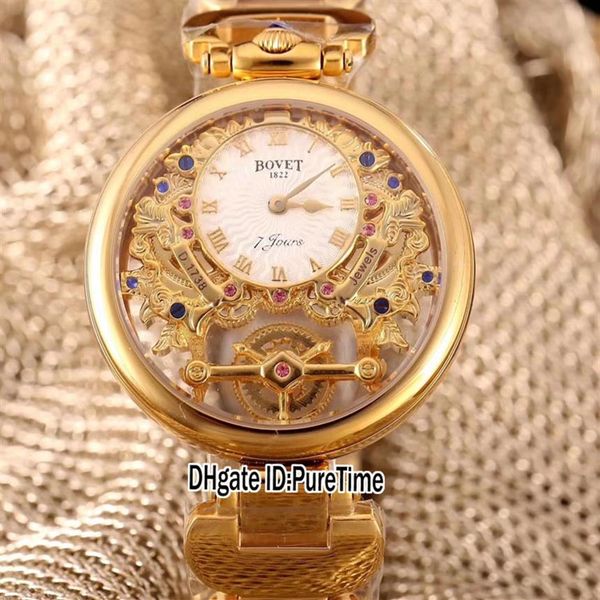 new bovet amadeo fleurier grand complications virtuoso skeleton tourbillon swiss quartz 18k yellow gold white dial mens watch watc264r, Slivery;brown
new bovet amadeo fleurier grand complications virtuoso skeleton tourbillon swiss quartz 18k yellow gold white dial mens watch watc264r, Slivery;brown