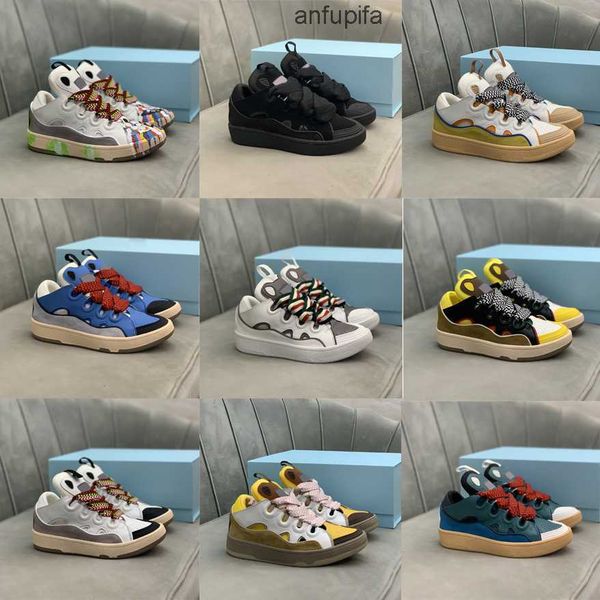 lanvins luxury designer curb painted low casual shoes men women embossed suede leather rubber platform loafers breathable sneakers with orig, Black
lanvins luxury designer curb painted low casual shoes men women embossed suede leather rubber platform loafers breathable sneakers with orig, Black