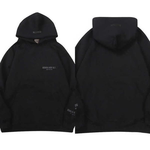 men's luxury classics tracksuits esss ential sweatshirts letter hoodies men women sportswear hooded pant coat sweater pullover couple, Black 
men's luxury classics tracksuits esss ential sweatshirts letter hoodies men women sportswear hooded pant coat sweater pullover couple, Black