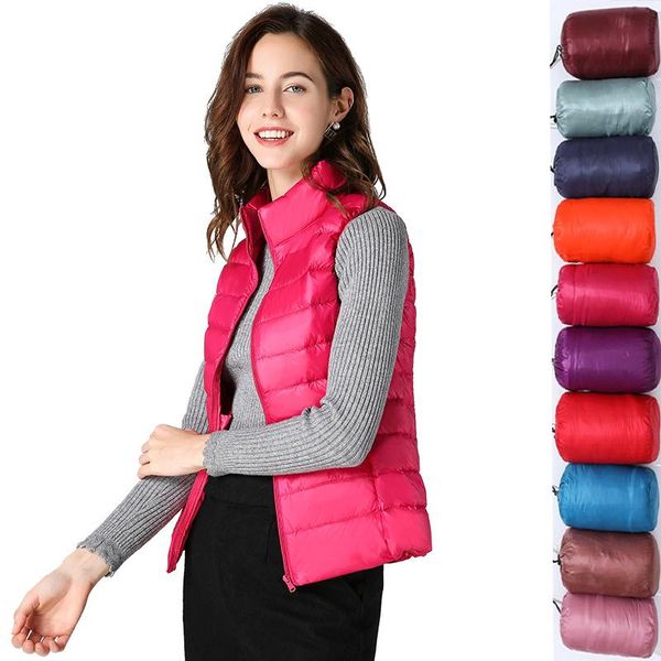 parkas ultra light duck down vest women matt fabric lightweight vest coat warm female windbreaker vest women's down plus size waistcoat, Black
parkas ultra light duck down vest women matt fabric lightweight vest coat warm female windbreaker vest women's down plus size waistcoat, Black