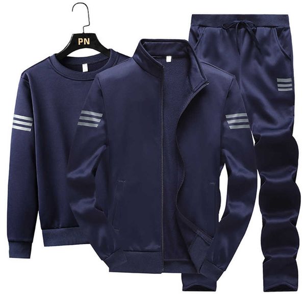 men's tracksuits 2022 new men's spring fashion casual sportswear set large sweater coat autumn three piece sete2s5, Gray
men's tracksuits 2022 new men's spring fashion casual sportswear set large sweater coat autumn three piece sete2s5, Gray