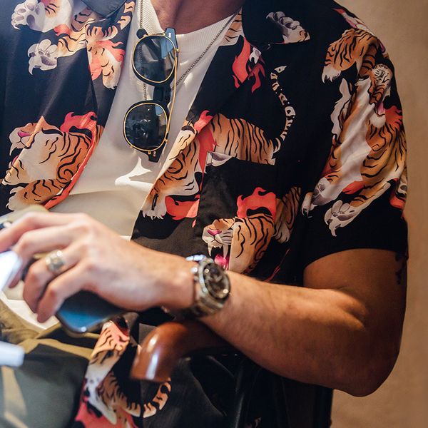men s t shirts maden hawaiian style short sleeve t shirt animal tiger printed loose cuban collar ukiyo e 230420, White;black
men s t shirts maden hawaiian style short sleeve t shirt animal tiger printed loose cuban collar ukiyo e 230420, White;black