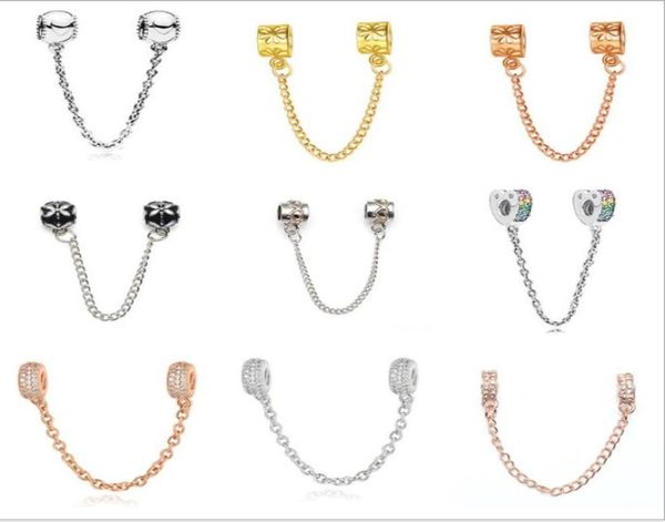 2019 new crystal safety chain charms beads fits authentic 925 sterling silver pandora bracelets jewelry diy accessories 8 style wo9942114, Black
2019 new crystal safety chain charms beads fits authentic 925 sterling silver pandora bracelets jewelry diy accessories 8 style wo9942114, Black