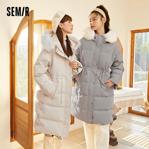 parkas semir down jacket women long hooded fur collar 2021 winter new loose waist commuter thick bread jacket korean version, Black
parkas semir down jacket women long hooded fur collar 2021 winter new loose waist commuter thick bread jacket korean version, Black