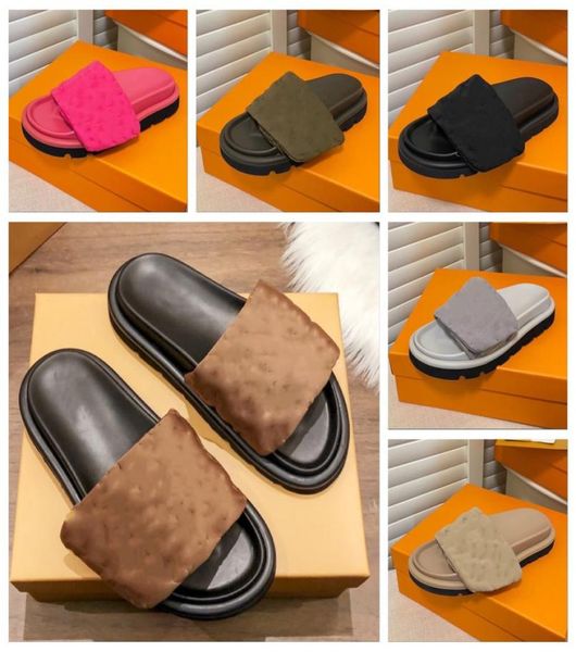 designer womenmen sandal slippers pillow hook loop mule summer comfy flat heel slippers slides flip flops size 3545 embossed b9609912, Black
designer womenmen sandal slippers pillow hook loop mule summer comfy flat heel slippers slides flip flops size 3545 embossed b9609912, Black