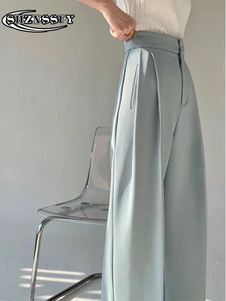 capris high waist pants for women fashion loose wide leg pants women casual solid full length women 2022 casual autumn women's pants, Black;white
capris high waist pants for women fashion loose wide leg pants women casual solid full length women 2022 casual autumn women's pants, Black;white