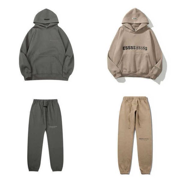 fashion luxury men's sweatshirts essentials tracksuits letter hoodies men women ess sportswear hooded pant coat sweater pullover coupl, Gray
fashion luxury men's sweatshirts essentials tracksuits letter hoodies men women ess sportswear hooded pant coat sweater pullover coupl, Gray
