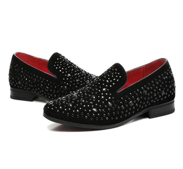 new dandelion spikes flat leather shoes rhinestone fashion mens loafers dress shoes slip on casual diamond pointed toe size3847 8555190, Black
new dandelion spikes flat leather shoes rhinestone fashion mens loafers dress shoes slip on casual diamond pointed toe size3847 8555190, Black