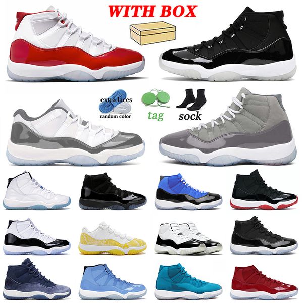 with box 11s men basketball shoes jumpman 11 og sneakers cherry cool grey cement 25th anniversary jubilee gamma blue dmp bred concord traine, White;red
with box 11s men basketball shoes jumpman 11 og sneakers cherry cool grey cement 25th anniversary jubilee gamma blue dmp bred concord traine, White;red