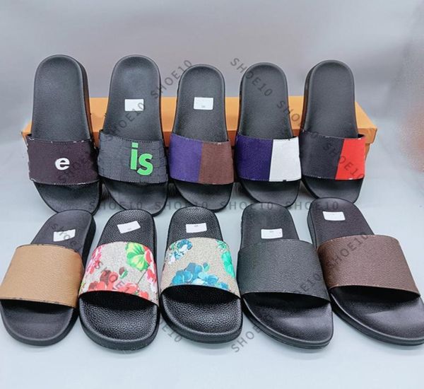 2021 slippers fashion scuffs men women summer rubber sandals beach slide indoor shoes size eur 3545 with box 111269495, Black
2021 slippers fashion scuffs men women summer rubber sandals beach slide indoor shoes size eur 3545 with box 111269495, Black