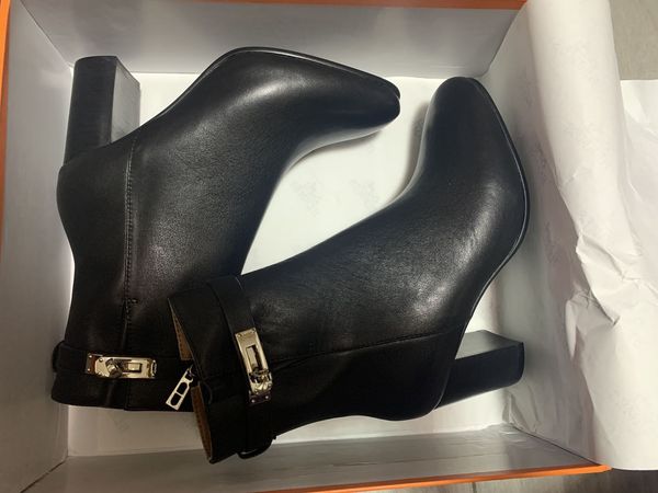 women shoes lady short boots ankle booties kellys saint germain boot black genuine leather low heel shoes party eu35-43 with box
women shoes lady short boots ankle booties kellys saint germain boot black genuine leather low heel shoes party eu35-43 with box