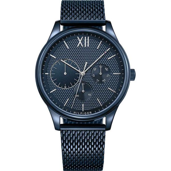 men's stainless steel watches th1791421 multifonction bleu mesh strap 44mm casual watch227r, Slivery;brown
men's stainless steel watches th1791421 multifonction bleu mesh strap 44mm casual watch227r, Slivery;brown