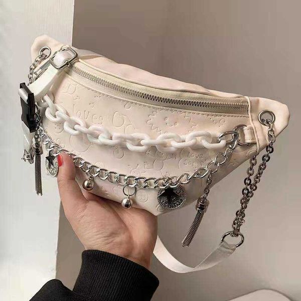 evening bags luxury female bag western style waist bag chain solid color oneshoulder messenger female bag j230419
evening bags luxury female bag western style waist bag chain solid color oneshoulder messenger female bag j230419