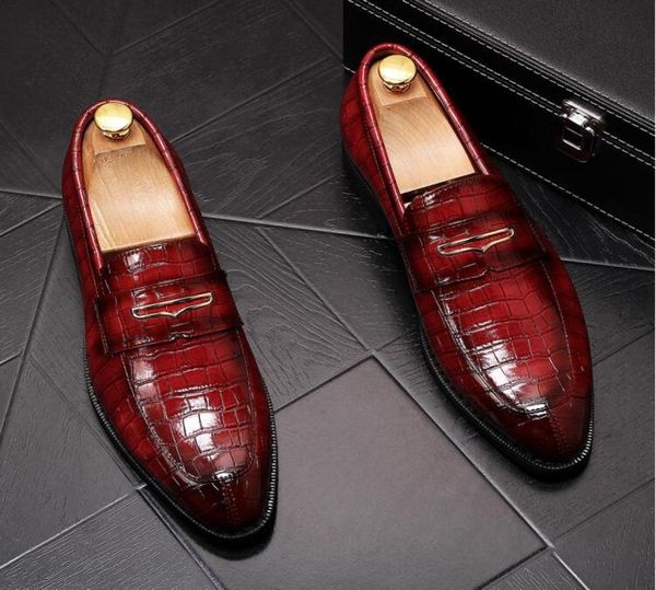 fashion men formal business brogue shoes luxury men039s crocodile dress shoes male casual genuine leather wedding party loafers7002865, Black
fashion men formal business brogue shoes luxury men039s crocodile dress shoes male casual genuine leather wedding party loafers7002865, Black