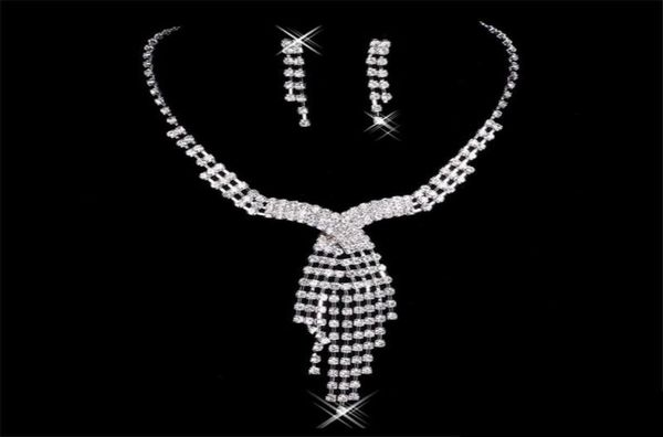 wedding bridal accessories jewelry necklace and earring set party jewelry for bride5098555, White
wedding bridal accessories jewelry necklace and earring set party jewelry for bride5098555, White
