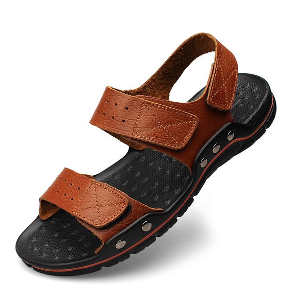 sandals men's new summer breathable men's sandals fashion trend beach shoes slippers sandals mens sandals summer genuine leather s, Black
sandals men's new summer breathable men's sandals fashion trend beach shoes slippers sandals mens sandals summer genuine leather s, Black
