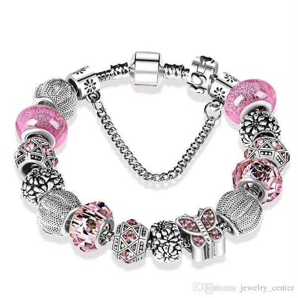 925 sterling silver plated beads crystal butterfly chamrs bracelets for pandora charm bracelet bangle diy jewelry for women255i, Golden;silver
925 sterling silver plated beads crystal butterfly chamrs bracelets for pandora charm bracelet bangle diy jewelry for women255i, Golden;silver