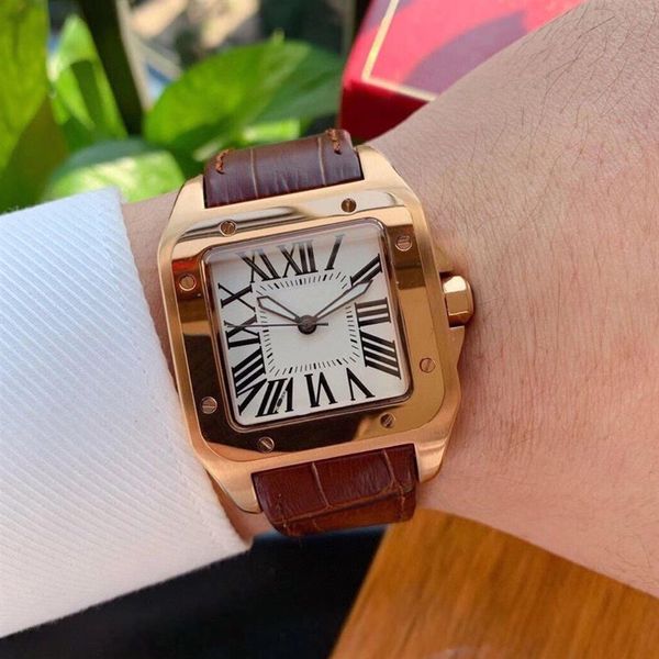 watches for men two tone 100 xl watch 40mm automatic mechanical brown leather gold case men's sports original clasp wristwatc325a, Slivery;brown
watches for men two tone 100 xl watch 40mm automatic mechanical brown leather gold case men's sports original clasp wristwatc325a, Slivery;brown