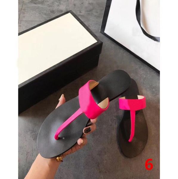 luxury designer slides women flip flops leather women sandal with double metal slippers summer beach sandals with box size 35423496820, Black
luxury designer slides women flip flops leather women sandal with double metal slippers summer beach sandals with box size 35423496820, Black