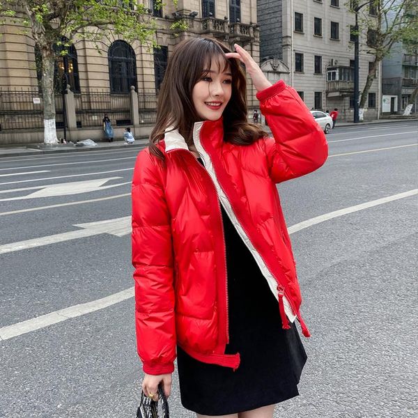 parkas style white duck down new winter han edition down jacket female color collar feather coat, Black
parkas style white duck down new winter han edition down jacket female color collar feather coat, Black