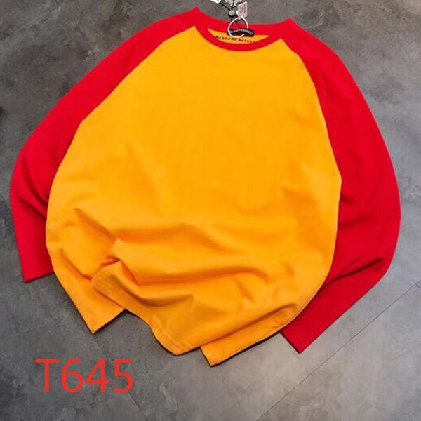 t645 contrast raglan sanskrit long sleeve t-shirt sweatshirt orange red couple anchor cross flower personalized fashion classic letter punk, Silver
t645 contrast raglan sanskrit long sleeve t-shirt sweatshirt orange red couple anchor cross flower personalized fashion classic letter punk, Silver