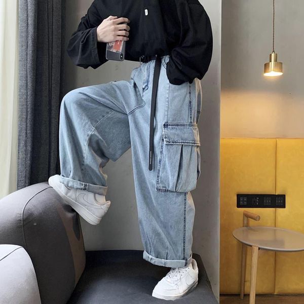 mens jeans houzhou baggy trousers male denim pants black wide leg loose casual korean streetwear hip hop harajuku 230420, Blue
mens jeans houzhou baggy trousers male denim pants black wide leg loose casual korean streetwear hip hop harajuku 230420, Blue