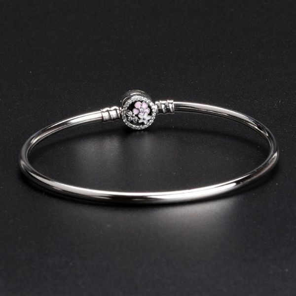 2018 fashion 925 sterling silver bangle bloom flower enamel clasp for pandora charms silver beads bracelet women jewelry diy makin304z, Black
2018 fashion 925 sterling silver bangle bloom flower enamel clasp for pandora charms silver beads bracelet women jewelry diy makin304z, Black