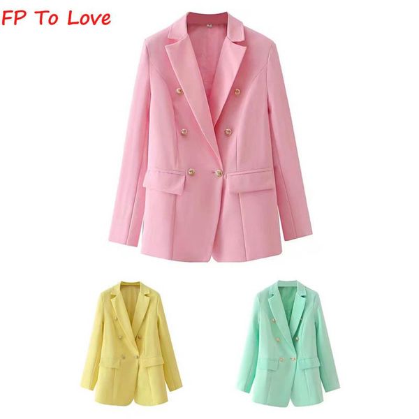 pants fp to love woman fall 2022 yellow slim fit double breasted metal buttons green blazer pink chic, White
pants fp to love woman fall 2022 yellow slim fit double breasted metal buttons green blazer pink chic, White