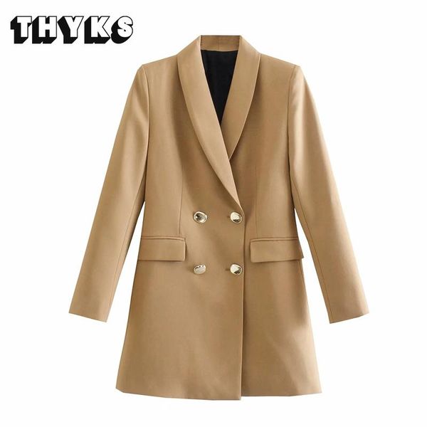 pants 2022 women fashion long doublebreasted blazer coat vintage office ladies pockets female outerwear chic veste femme jackets, White
pants 2022 women fashion long doublebreasted blazer coat vintage office ladies pockets female outerwear chic veste femme jackets, White