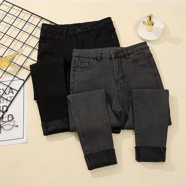 jeans thickened plush stretch jeans women's autumn and winter 2022 new highwaisted thin burrs small feet ninepoint pants, Blue
jeans thickened plush stretch jeans women's autumn and winter 2022 new highwaisted thin burrs small feet ninepoint pants, Blue