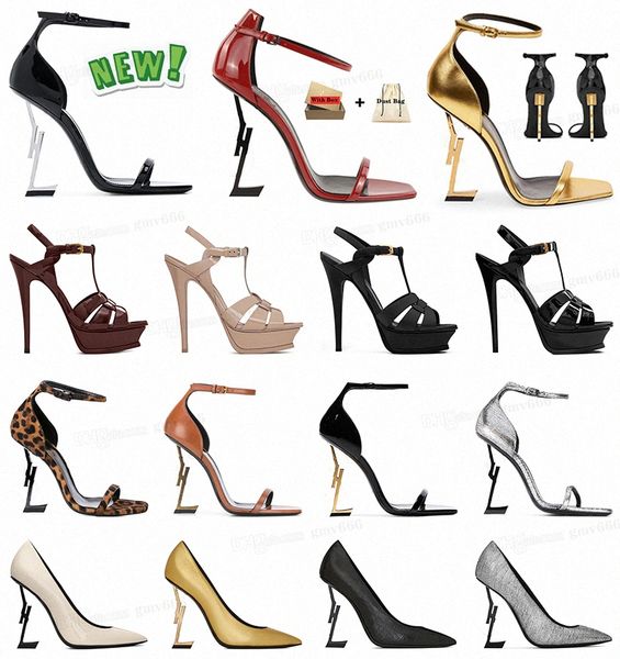 women luxury high heels dress shoes designer fashion patent leather gold tone triple black silver nuede womens lady sandals party wedding of
women luxury high heels dress shoes designer fashion patent leather gold tone triple black silver nuede womens lady sandals party wedding of