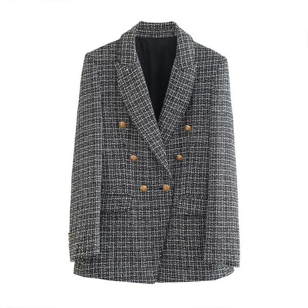 pants autumn 2022 new women's fashion suit coat retro casual lapel double row button textured slim fit office long sleeve, White
pants autumn 2022 new women's fashion suit coat retro casual lapel double row button textured slim fit office long sleeve, White