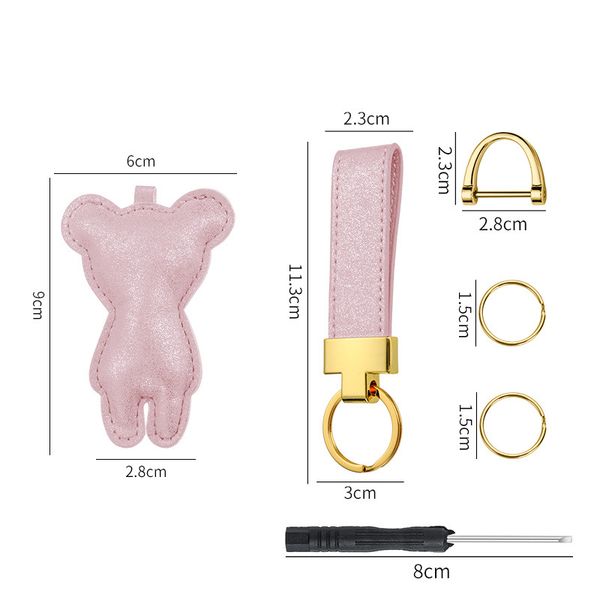 key buckle car keychain handmade classic keychains man woman fashion necklace bag pendant accessories 6 color box need extra cost, Silver
key buckle car keychain handmade classic keychains man woman fashion necklace bag pendant accessories 6 color box need extra cost, Silver