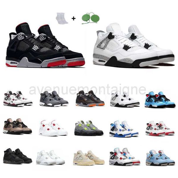 2022 classic basketball shoes men 4s 4 comfortable black cat bred cactus jack cement fire red white sail taupe haze mens trainers sneakers s
2022 classic basketball shoes men 4s 4 comfortable black cat bred cactus jack cement fire red white sail taupe haze mens trainers sneakers s