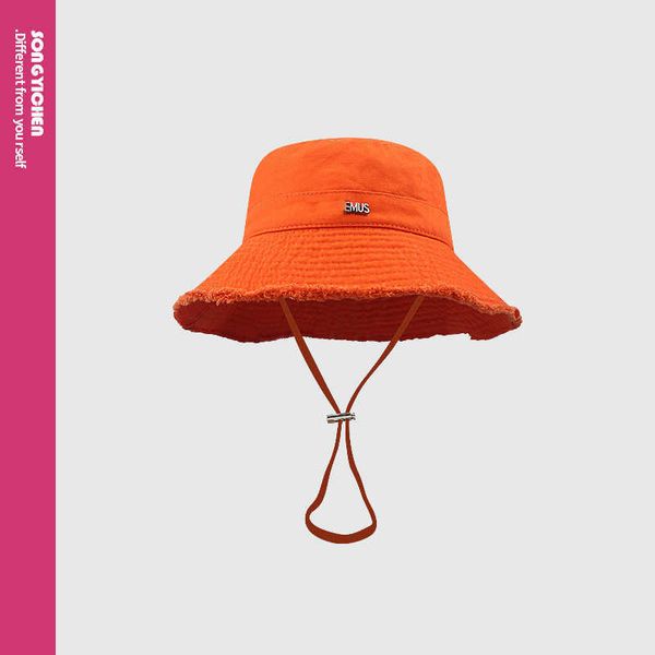 designer hat casquette jacquemes bucket hat summer washing big brim fisherman hat holiday burr sling sunscreen sunshade hat orange, Blue;gray
designer hat casquette jacquemes bucket hat summer washing big brim fisherman hat holiday burr sling sunscreen sunshade hat orange, Blue;gray