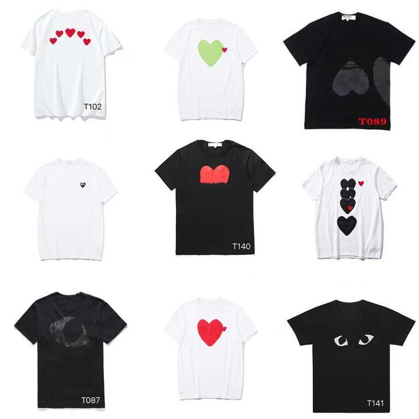 play designer mens t shirts women's cotton embroidery love eyes tshirt couples korean casual loose versatile thin round neck short-slee, White;black
play designer mens t shirts women's cotton embroidery love eyes tshirt couples korean casual loose versatile thin round neck short-slee, White;black