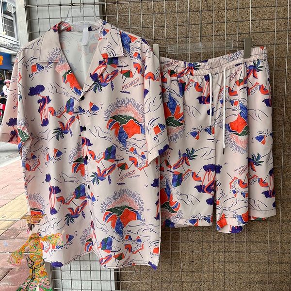 men's casual shirts 2023 casablanca real po fashion loose hawaiian flower casablanca couple short sleeve set 230420, White;black
men's casual shirts 2023 casablanca real po fashion loose hawaiian flower casablanca couple short sleeve set 230420, White;black