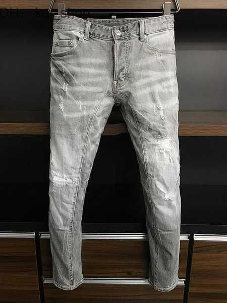 men's jeans men hole light blue grey italia brand man pantalones largos de calle skinny slim d2 biker jean real p diamond-enrustado 41
men's jeans men hole light blue grey italia brand man pantalones largos de calle skinny slim d2 biker jean real p diamond-enrustado 41