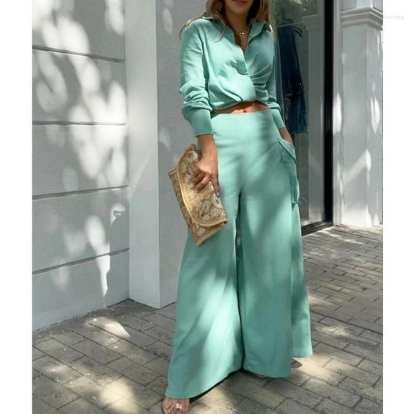 wide leg summer casual loose suits work streetwear outfits women vintage boho print shirt women's two piece pants set commuter, White
wide leg summer casual loose suits work streetwear outfits women vintage boho print shirt women's two piece pants set commuter, White