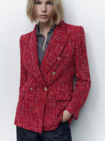 pants 2022 autumn and winter new women's allmatch lapel longsleeved textured doublebreasted slim fit casual suit jacket, White
pants 2022 autumn and winter new women's allmatch lapel longsleeved textured doublebreasted slim fit casual suit jacket, White