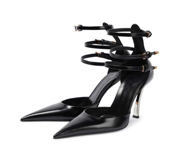 dress shoes sandals pointed patent leather roman sandals women039s summer stiletto partybanquetbelt buckle high heel san3048001, Black
dress shoes sandals pointed patent leather roman sandals women039s summer stiletto partybanquetbelt buckle high heel san3048001, Black