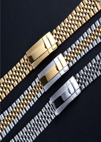 watchband 20mm watch band strap 316l stainless steel bracelet curved end silver watch accessories suitable for gmt datejust watche8982754, Black;brown
watchband 20mm watch band strap 316l stainless steel bracelet curved end silver watch accessories suitable for gmt datejust watche8982754, Black;brown