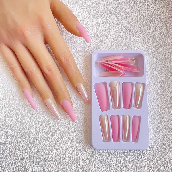 false nails 24pcs mid length fake nails ballet removable wear full cover coffin head press on nail artificial manicure patch false nail tips, Red;gold
false nails 24pcs mid length fake nails ballet removable wear full cover coffin head press on nail artificial manicure patch false nail tips, Red;gold