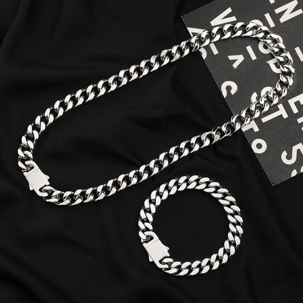 chains fashion hip hop necklace men's stainless steel cuban chain titanium wild thick306z, Silver
chains fashion hip hop necklace men's stainless steel cuban chain titanium wild thick306z, Silver