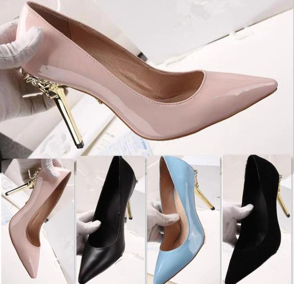 new designer ladies high heels fashion pointed toe patent leather pumps sweet girls party shoes women work wedding dress shoes8115910, Black
new designer ladies high heels fashion pointed toe patent leather pumps sweet girls party shoes women work wedding dress shoes8115910, Black