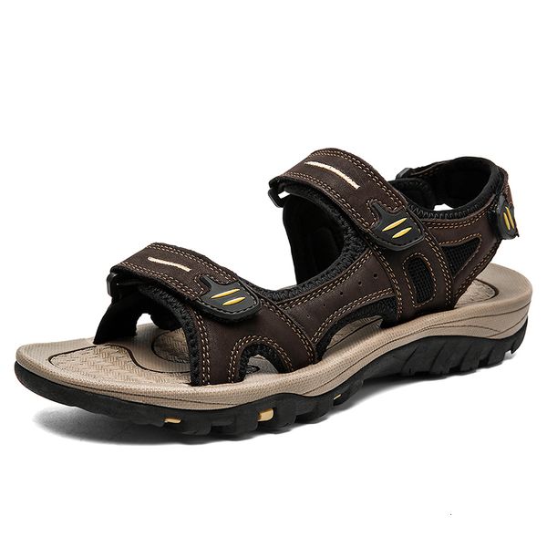 sandals jumpmore cow leather outdoor beach shoes men's sandals casual flats shoes men size 38-48 230420, Black
sandals jumpmore cow leather outdoor beach shoes men's sandals casual flats shoes men size 38-48 230420, Black