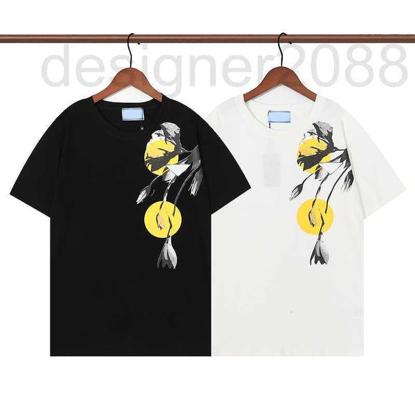 men's t-shirts designer summer mens tee luxury tshirt classic triangle label floral print on chest fashion womens short sleeve flower t, White;black
men's t-shirts designer summer mens tee luxury tshirt classic triangle label floral print on chest fashion womens short sleeve flower t, White;black