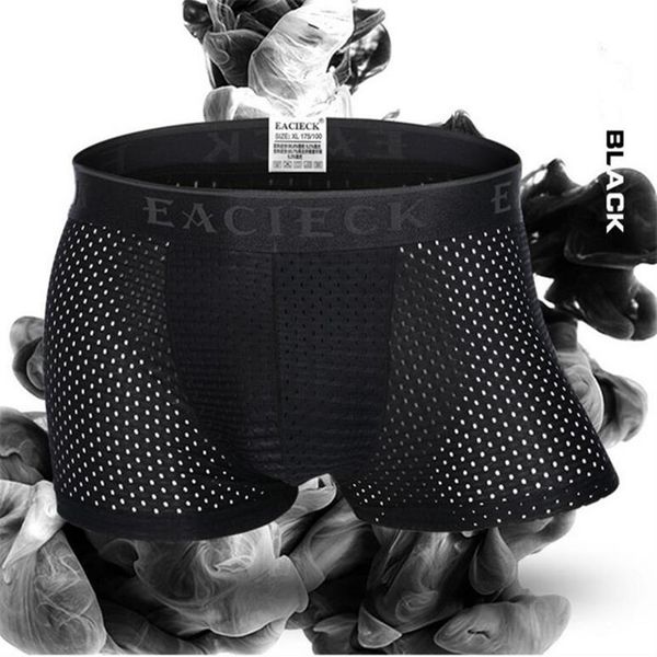 eacieck mesh silk men's underwear boxer shorts four corner men boxer bodysuit underwear 5pece lot - xxxlmx190904279z, Black;white
eacieck mesh silk men's underwear boxer shorts four corner men boxer bodysuit underwear 5pece lot - xxxlmx190904279z, Black;white
