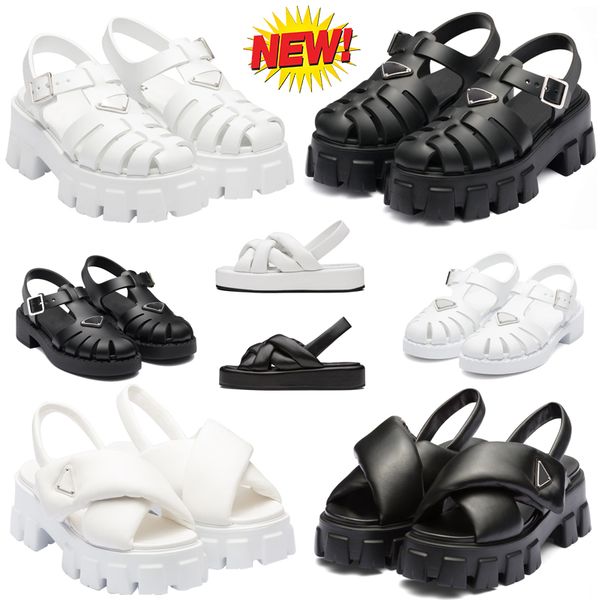 2023 women foam designer rubber sandals summer slides metal triangle logo sandal retro beach loafers round toe sandas non-slip leather, Black
2023 women foam designer rubber sandals summer slides metal triangle logo sandal retro beach loafers round toe sandas non-slip leather, Black